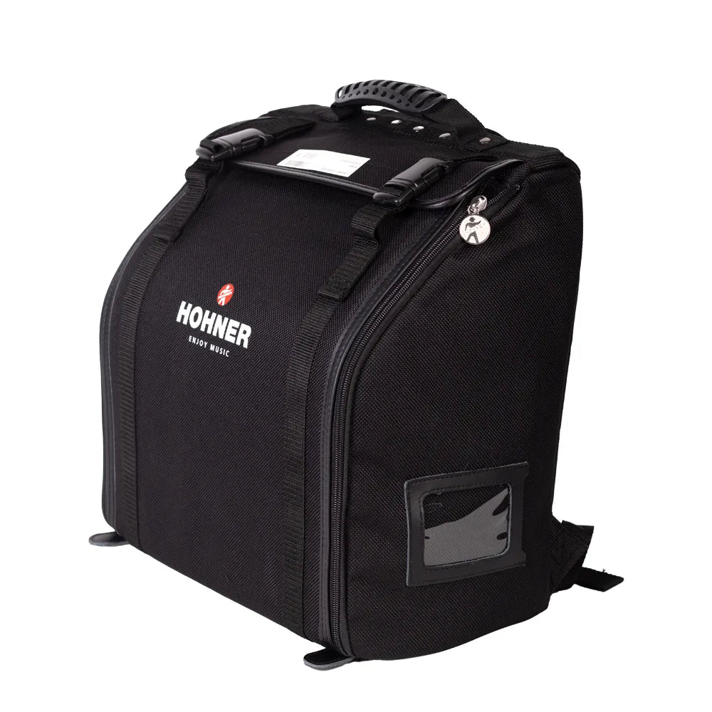 Acordeón Hohner Boton A5643 Corona Ii Fbb Rojo