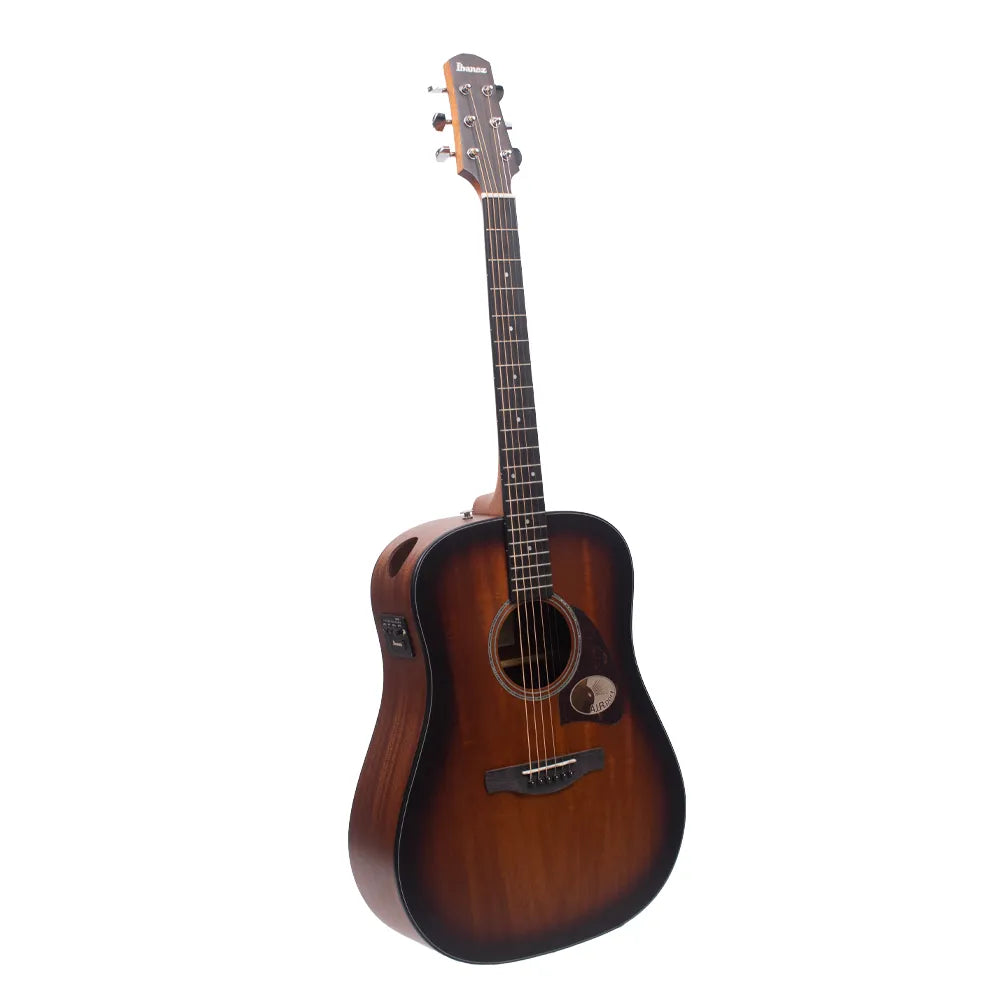 Ibanez AAD54EOMH Guitarra Electroacústica Advanced Caoba Sombreado Café