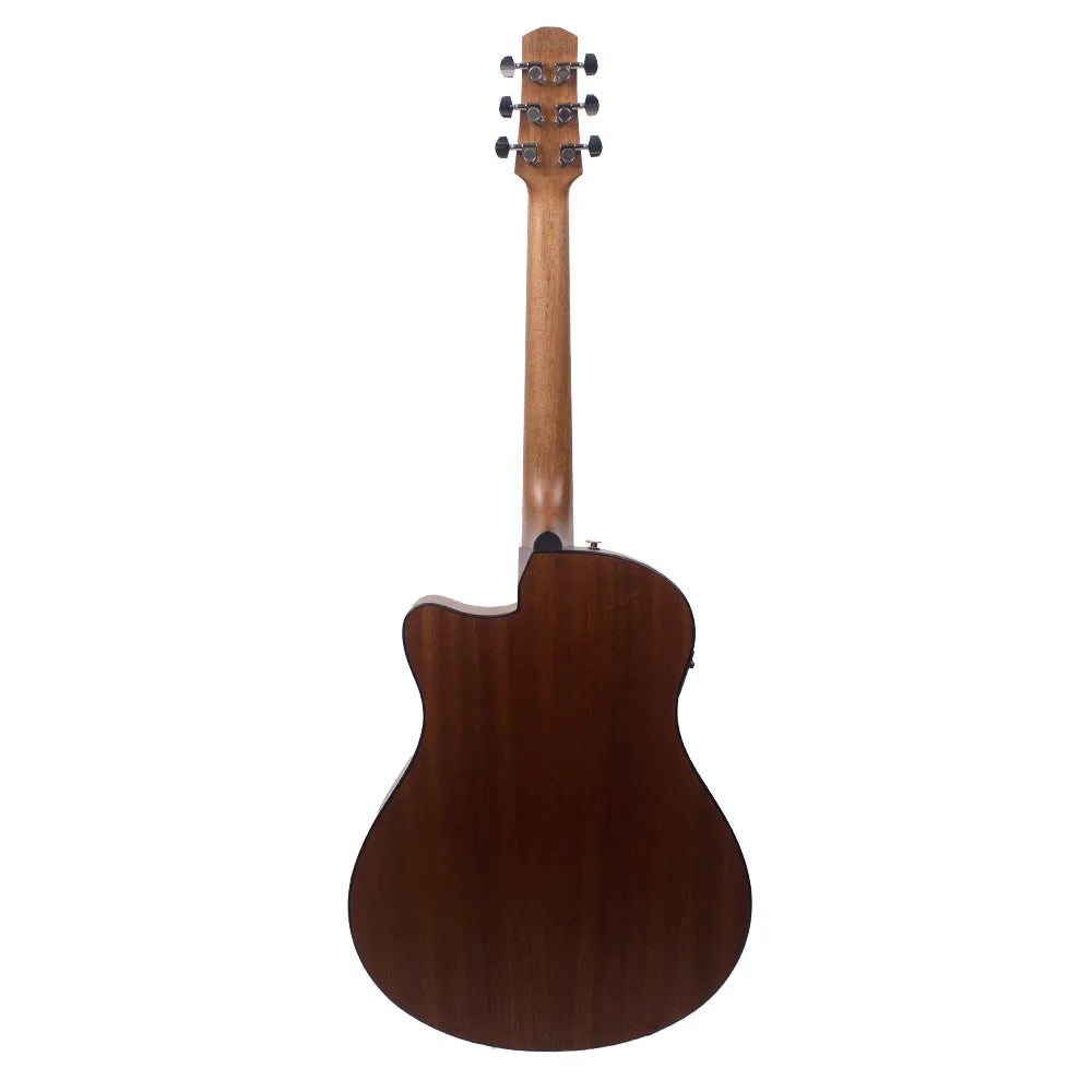Ibanez AAM50CECRO Guitarra Electroacústica Rojo Coral Sombreado