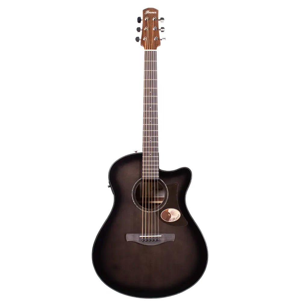 Ibanez Aam70cetbn Guitarra Electroacústica Entintado Negro/Sombreado Negro