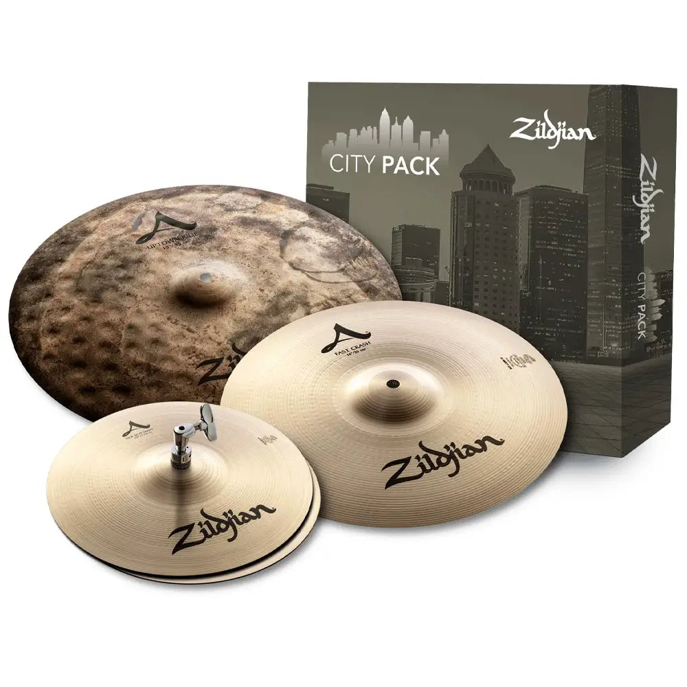 Zildjian ACITYP248 Paquete Platillos City Pack R18"- Cr14"- Hh12"