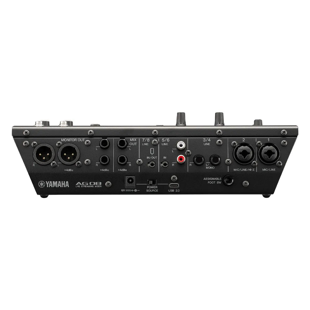 Yamaha Ag08B Mezcladora para Streaming
