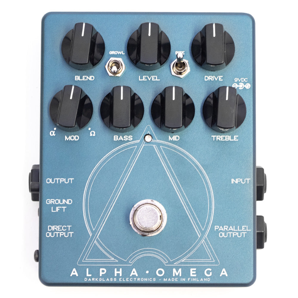 Pedal Preamplificador Darkglass Aodarkglass Alpha Omega AODARKGLASS