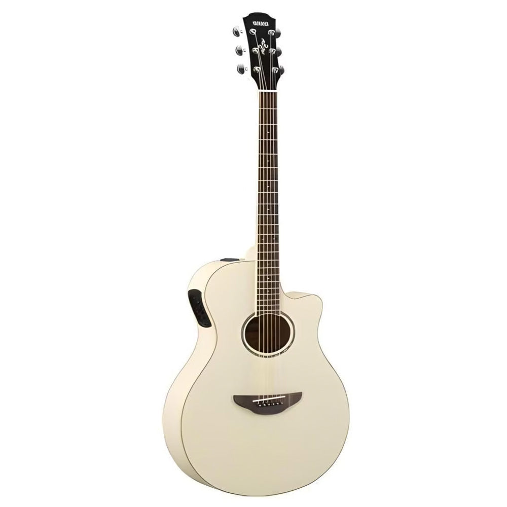 Guitarra Electroacústica Yamaha Apx600vw Vintage White APX600VW