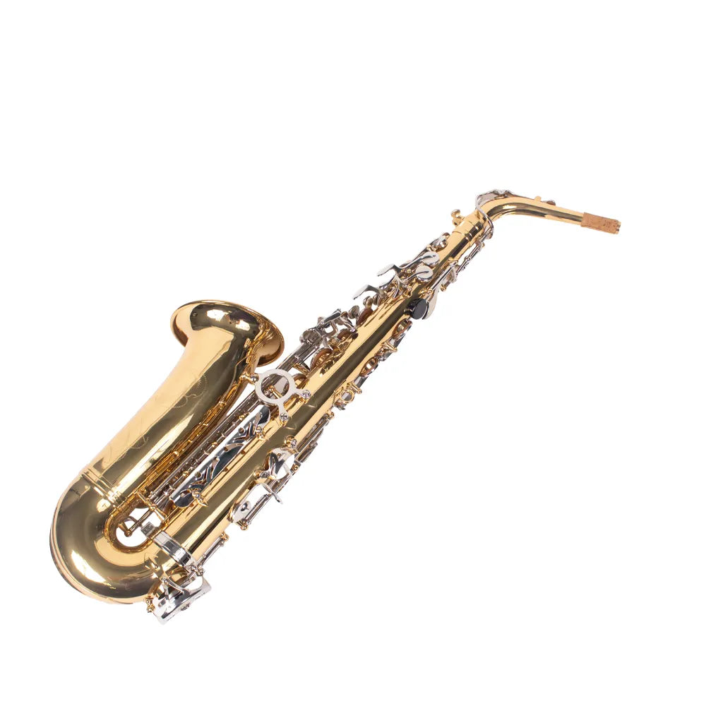 Saxofón Alto Solaris As10ln Dorado con Estuche AS10LN