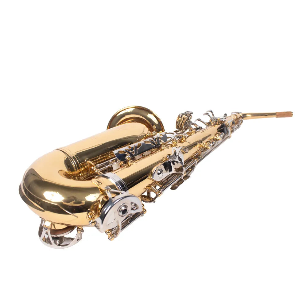 Saxofón Alto Solaris As10ln Dorado con Estuche AS10LN