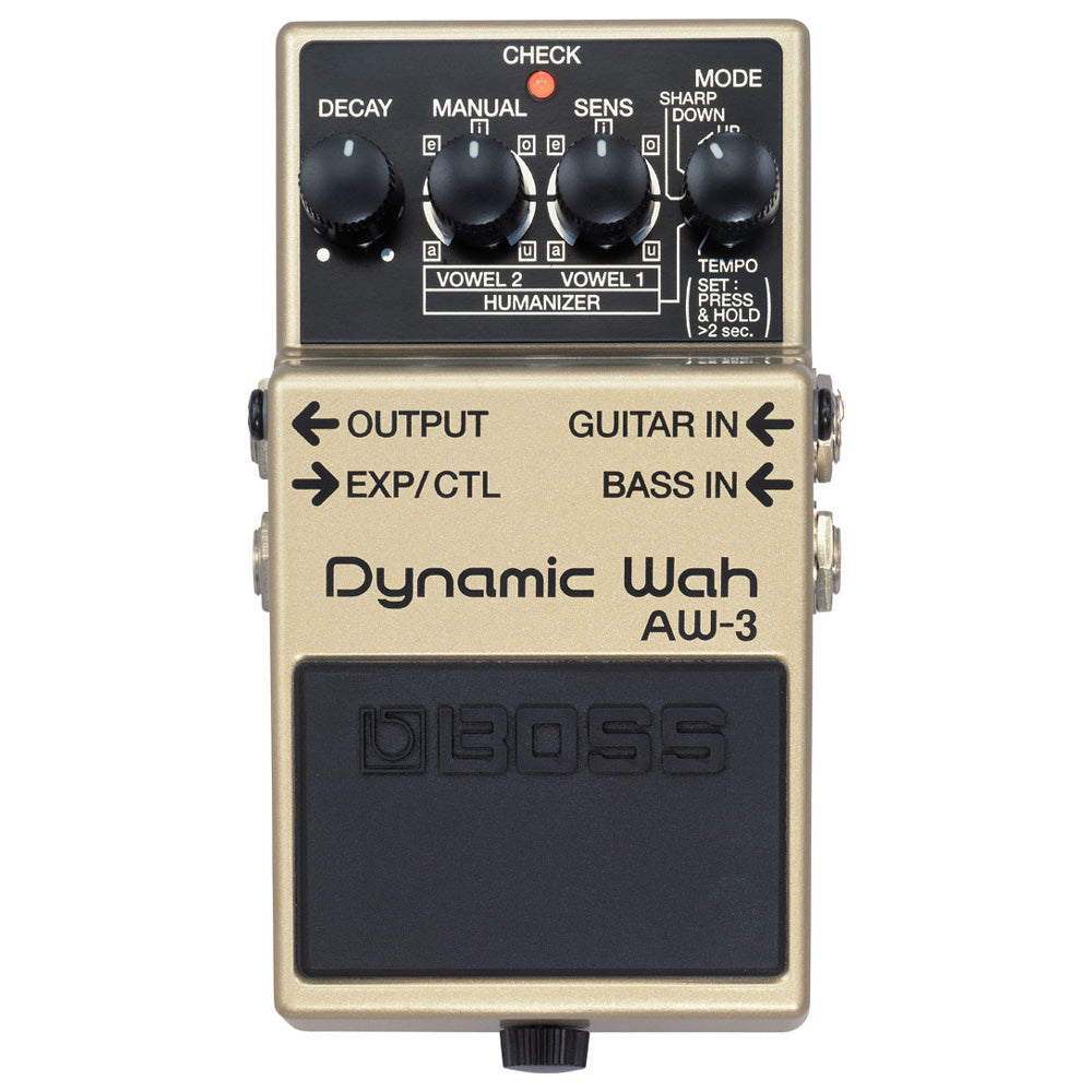 Pedal Efectos Boss Compacto Aw3 Dynamic Wah AW3