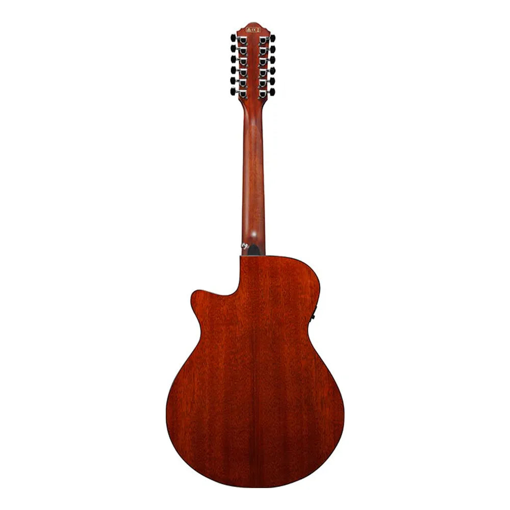 Ibanez Aeg5012Bkh Guitarra Electroacústica 12 Cuerdas Negra