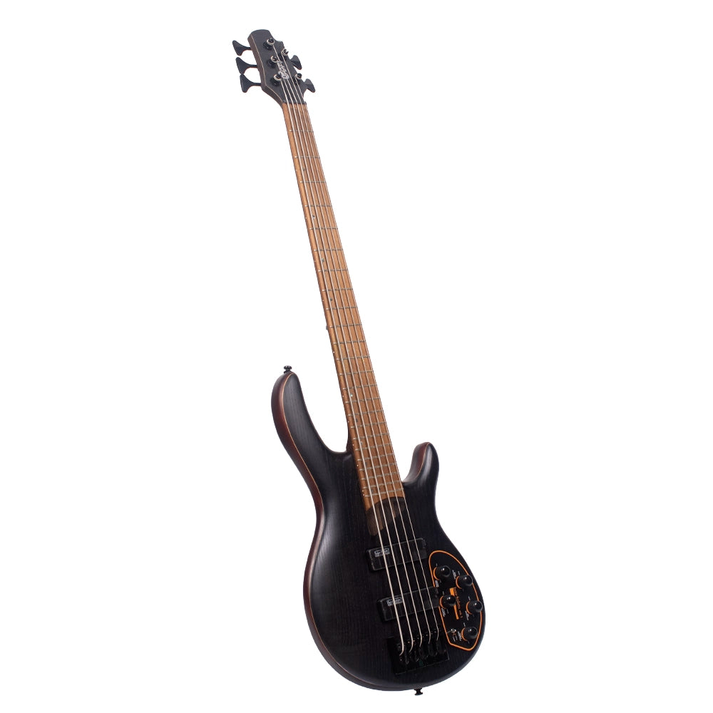 Cort B5ELMENTOPTB Bajo Eléctrico Artisan de 5 Cuerdas Negro Mate