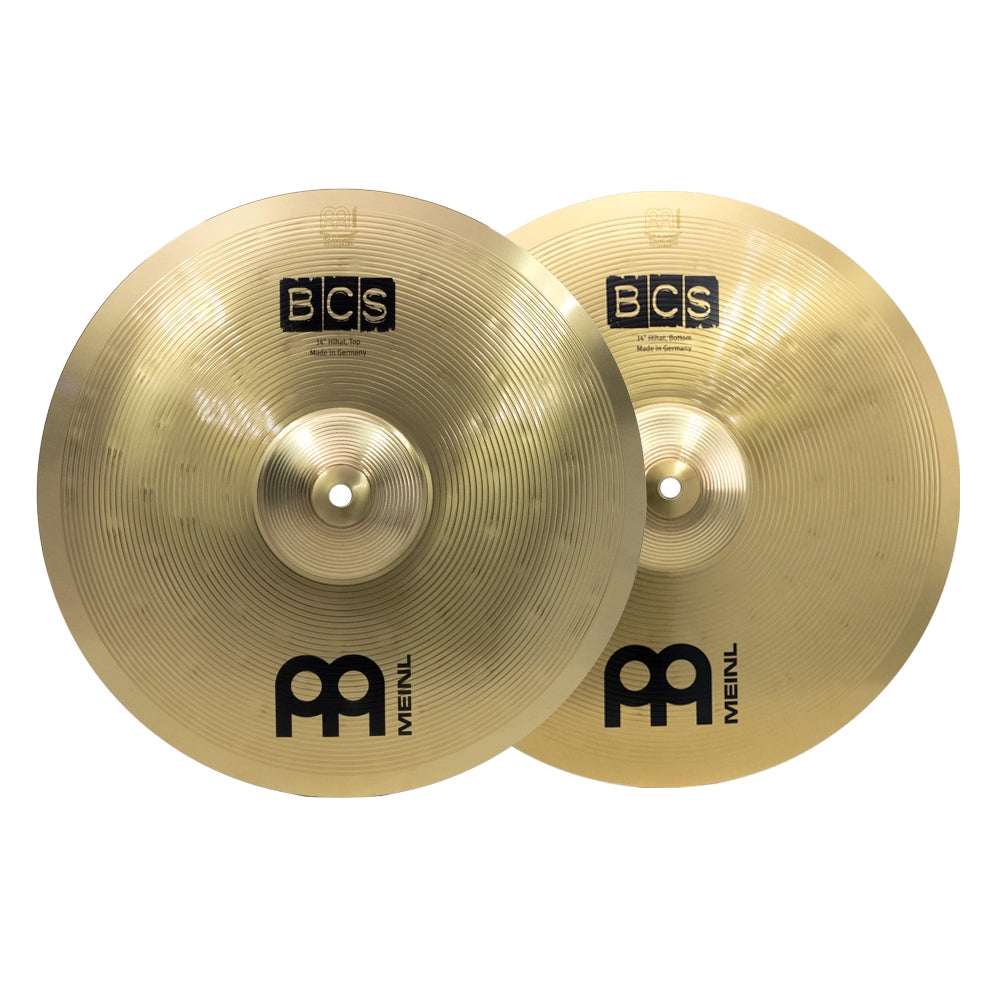 Meinl BCS1418 Paquete de Platillos Hi-Hat 14" y Crash 18"