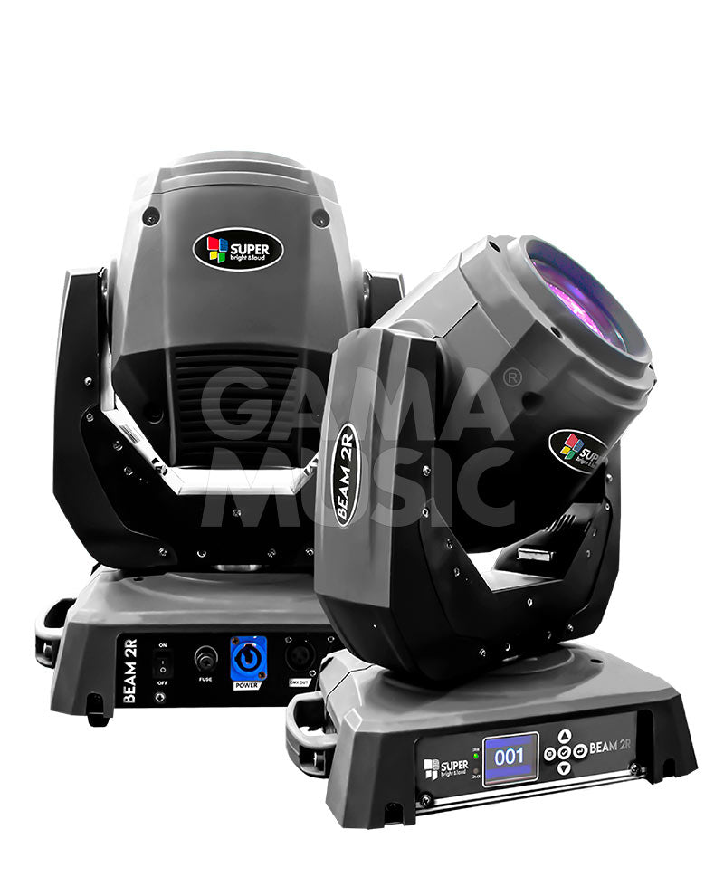 Iluminación Super Bright SUPERBRIGHT BEAM2RSB cabeza Beam 132w 16 canales DMX