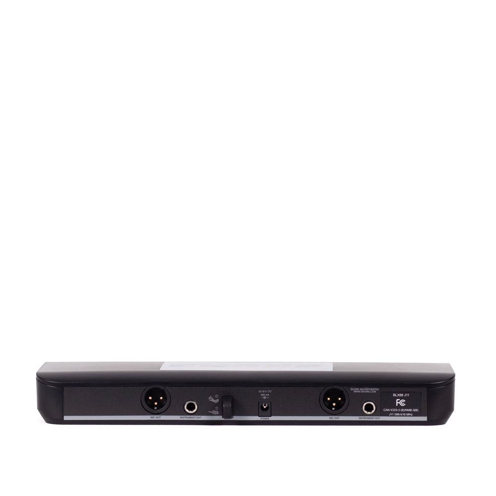 Micrófono Shure Inalámbrico BLX288/PG58 BLX288PG58 2 Mic Mano