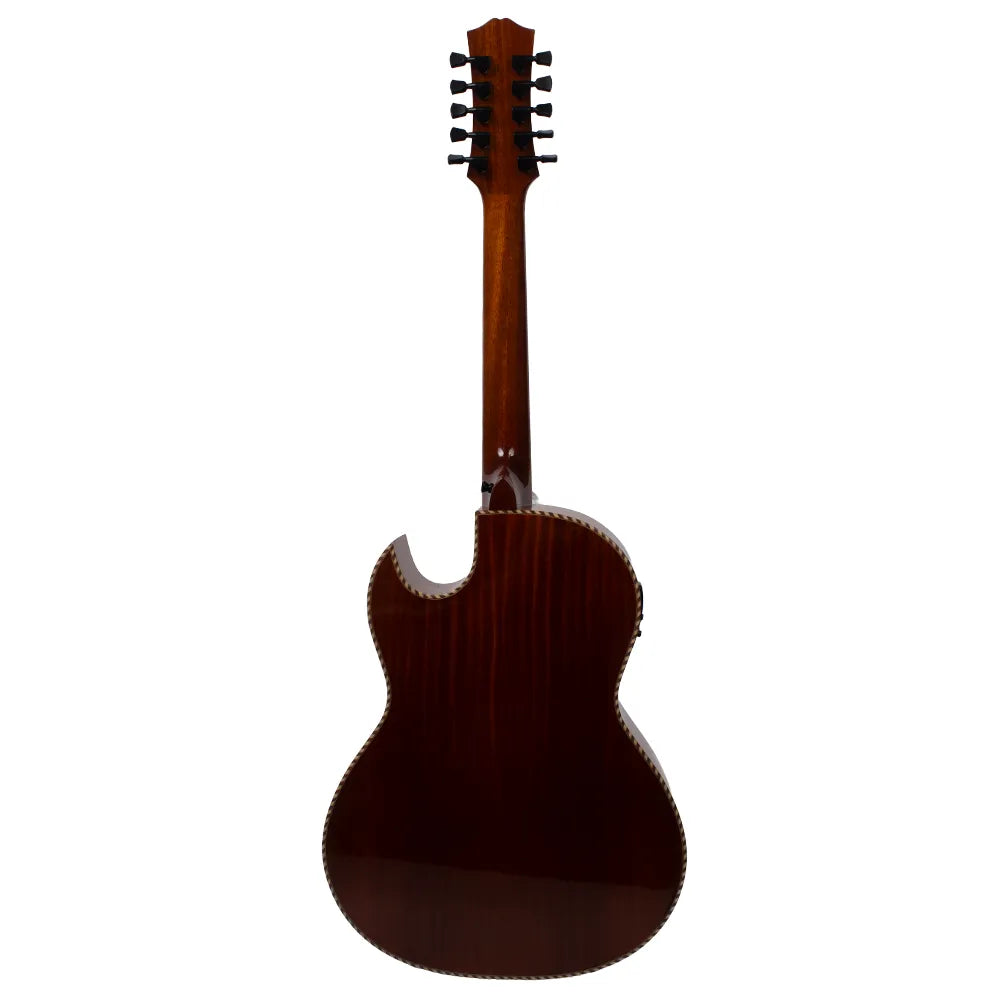 La Sevillana BQ33RNT Bajo Quinto Electroacústico Deluxe Natural