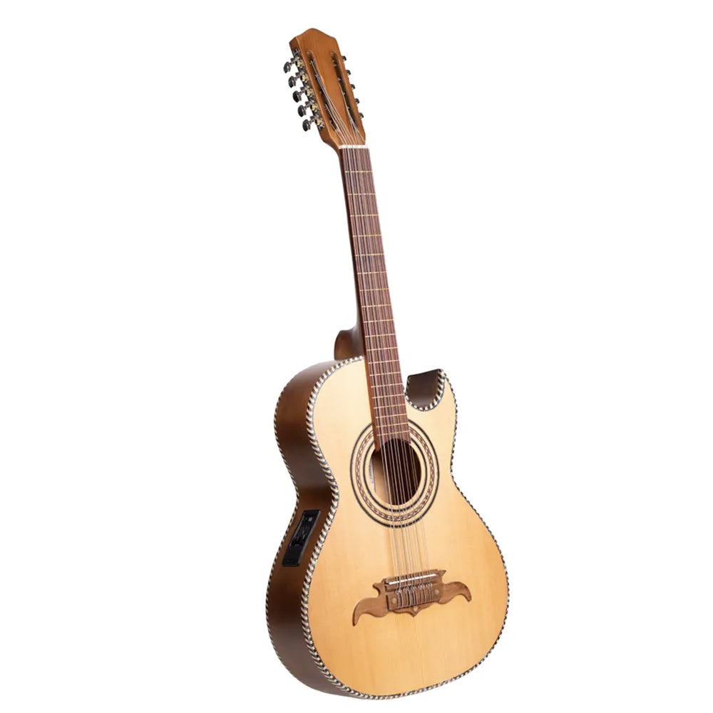 Impar Bqc02754548 Bajo Quinto Electroacústico Maple Can Fil Cord Natural