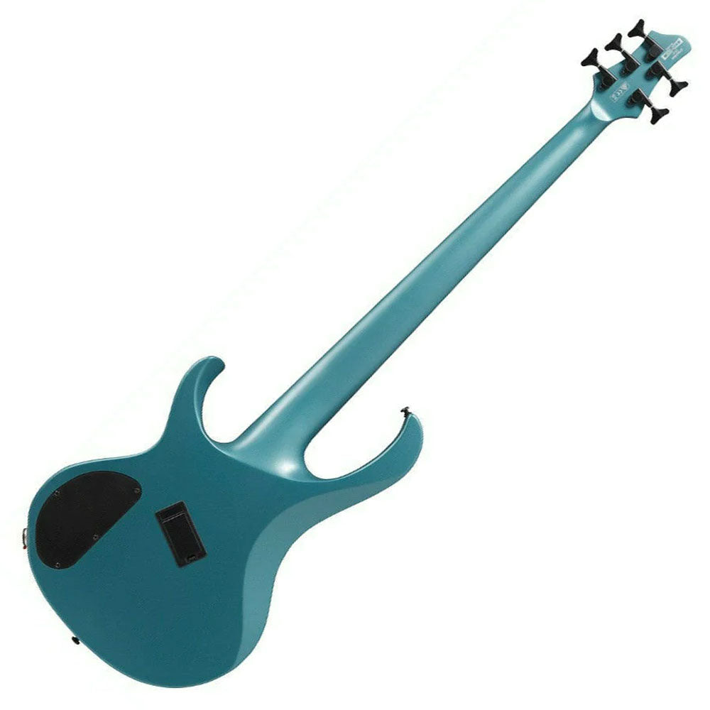 Bajo Eléctrico ibanez btb605mscem azul ceruleo sombreado 5 cuerdas c/funda BTB605MSCEM