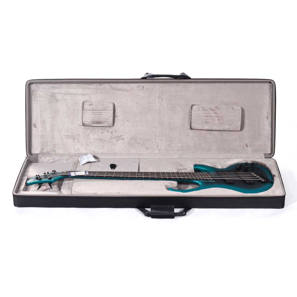Bajo Eléctrico ibanez btb605mscem azul ceruleo sombreado 5 cuerdas c/funda BTB605MSCEM