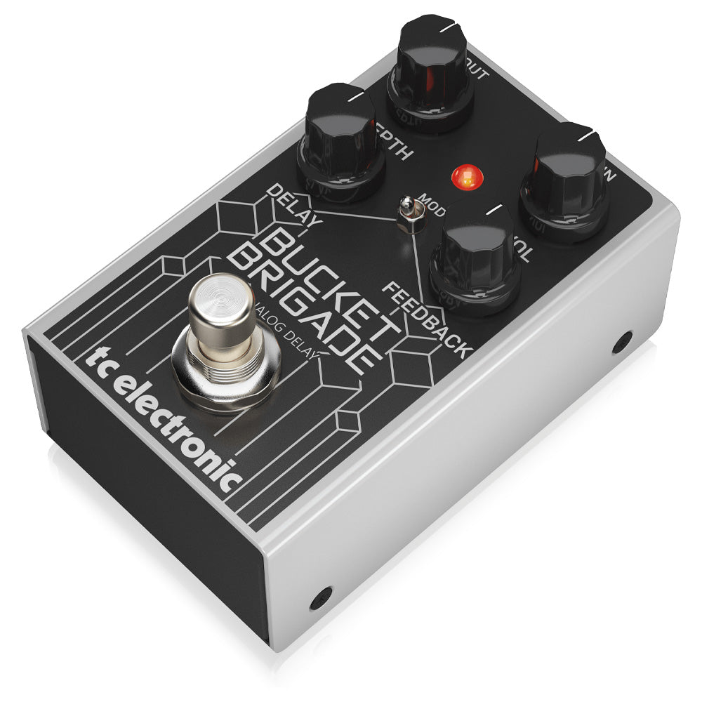 Pedal para Guitarra Tc Electronic Buckebran Analog Delay TCELECTRONIC BUCKEBRAN