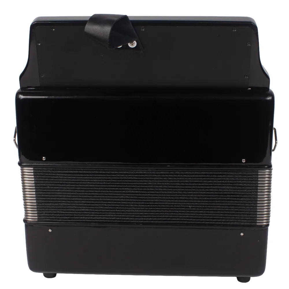 Century C3012FANPI Acordeón de Botones Fa Negro Parrilla Metal