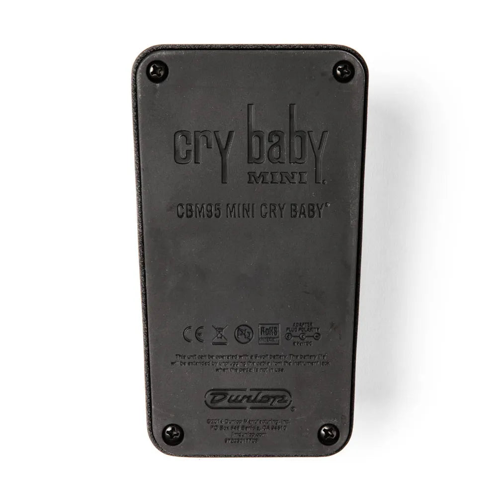 Dunlop CBM95 Pedal de Efectos Cry Baby Mini Wah