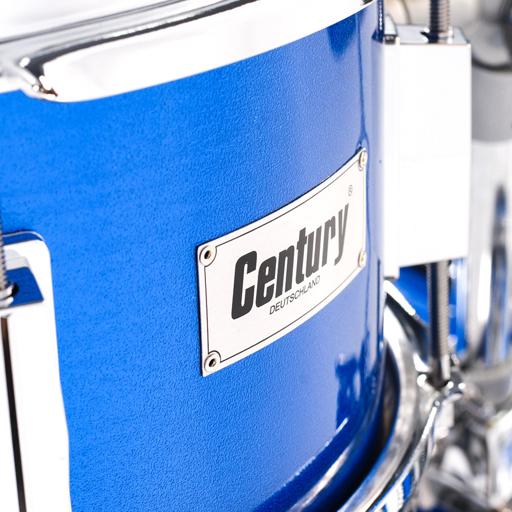 Batería Century Cnbt025 Infantil Azul Metálico 3 Piezas CNBT025