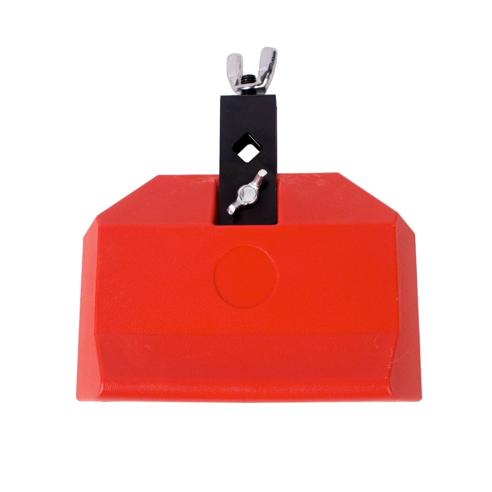 Century CNRD002 Cencerro Block Rojo Grande de Plástico