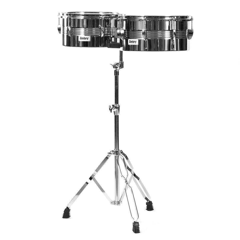 Timbales Century Cntl001 13in Y 14in Cromado CNTL001