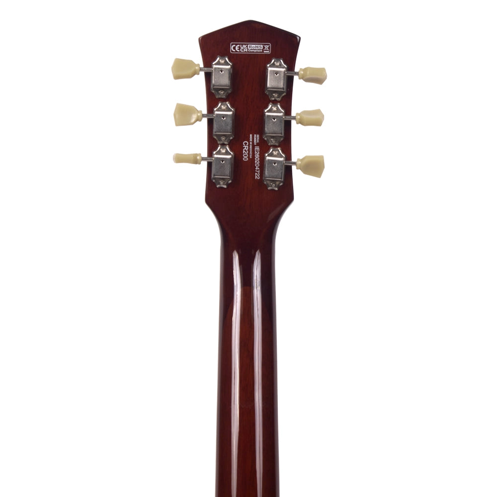 Cort CR200GT Guitarra Eléctrica Classic Dorada Transparente