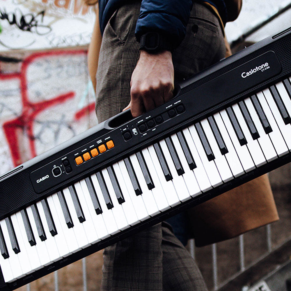 Teclado Portátil Casio Cts100 con Eliminador CTS100