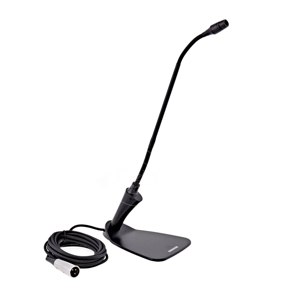 Shure CVG12DBC Micrófono de Condensador Cuello de Ganso 12" con Base de Mesa