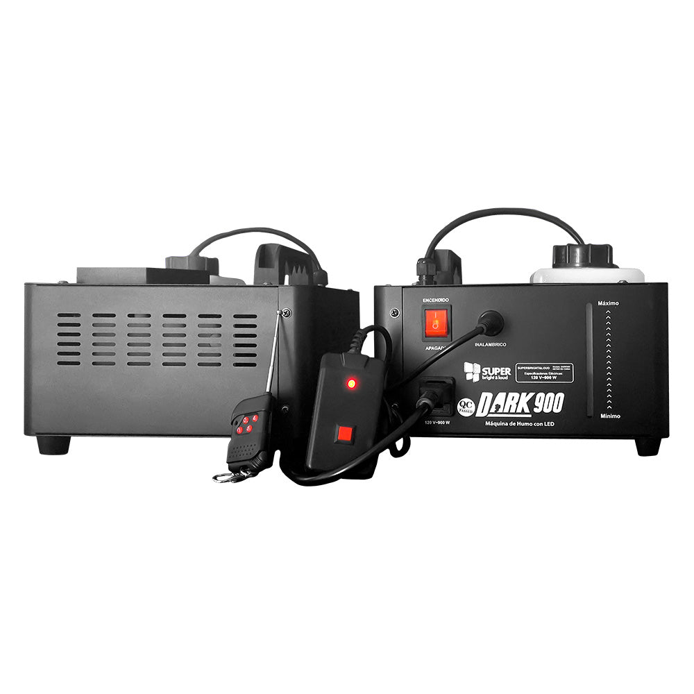 Máquina De Humo Superbright Dark900 900w con Led SUPERBRIGHT DARK900