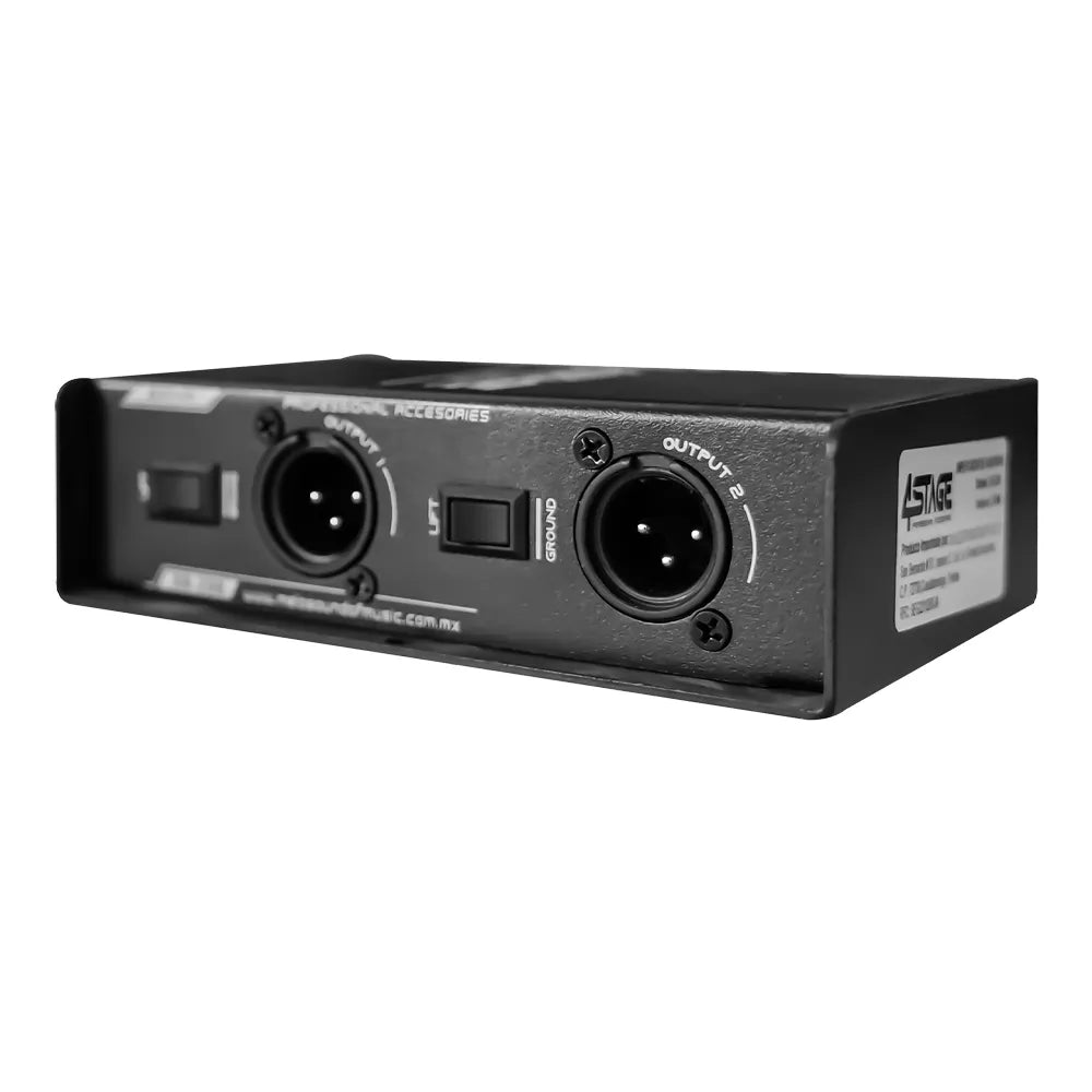 Melo DB200 Caja Directa Pasiva Doble Canal