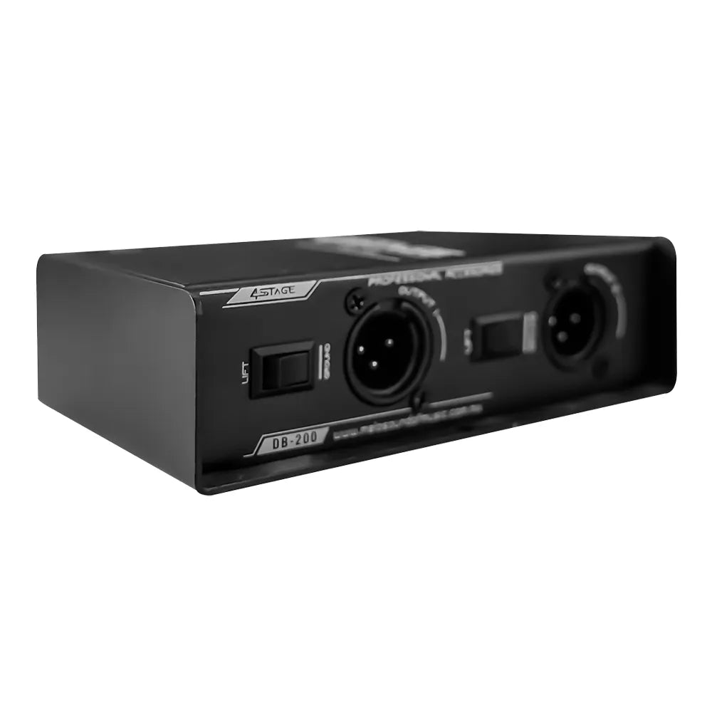 Melo DB200 Caja Directa Pasiva Doble Canal
