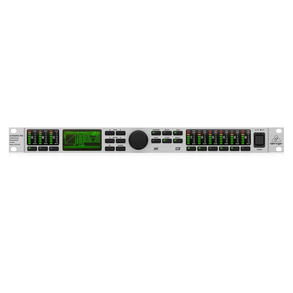 Procesador Digital Serie ULTRADRIVE PRO BEHRINGER DCX2496