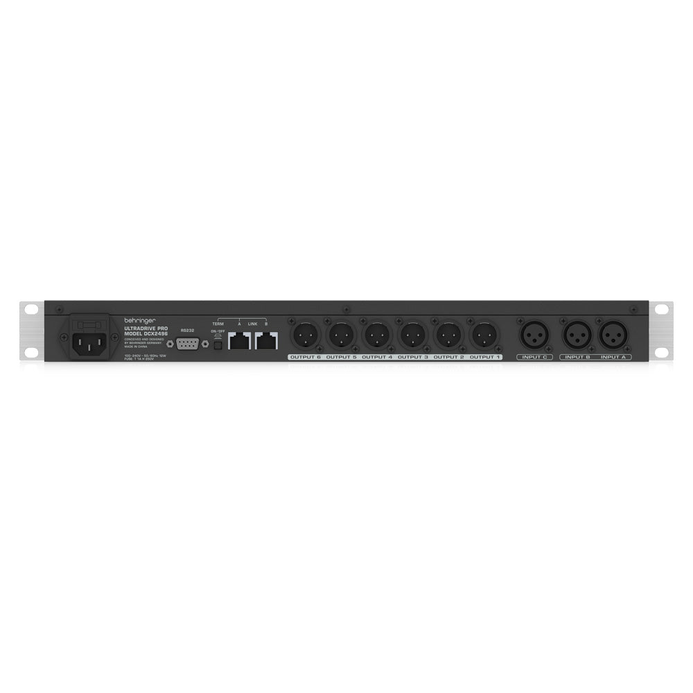 Procesador Digital Serie ULTRADRIVE PRO BEHRINGER DCX2496