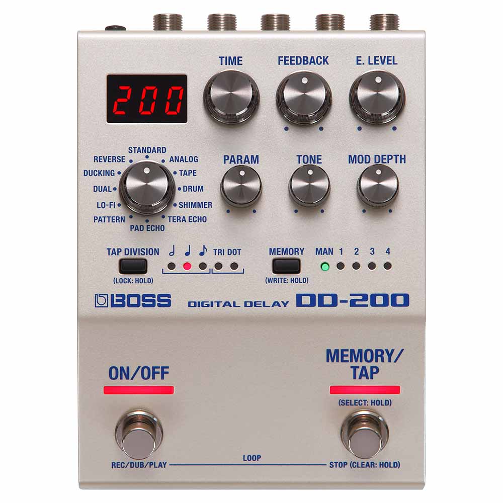 Pedal de Efectos Boss DD200