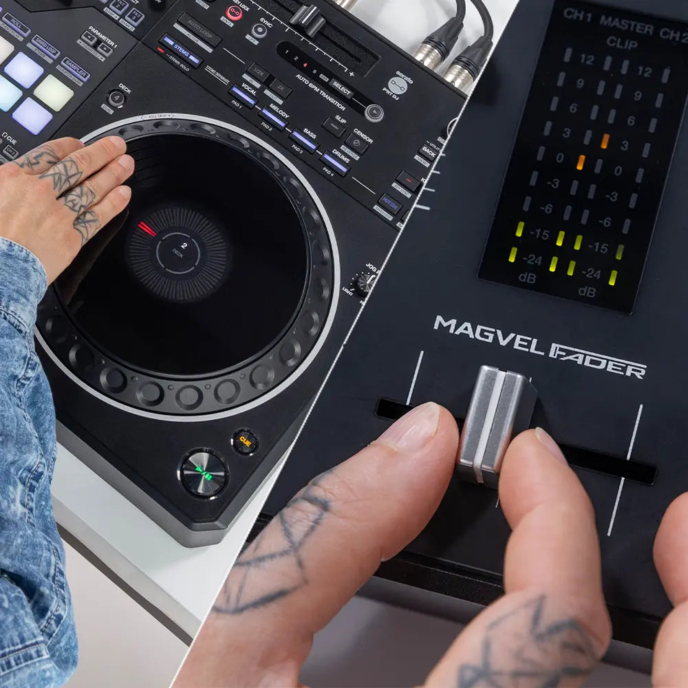 Pioneer Ddjrev5 Controlador DJ Scratch Style 2 canales