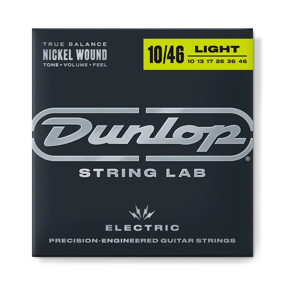 Dunlop DEN1046 Encordadura Guitarra Eléctrica Light10/46 Niquel