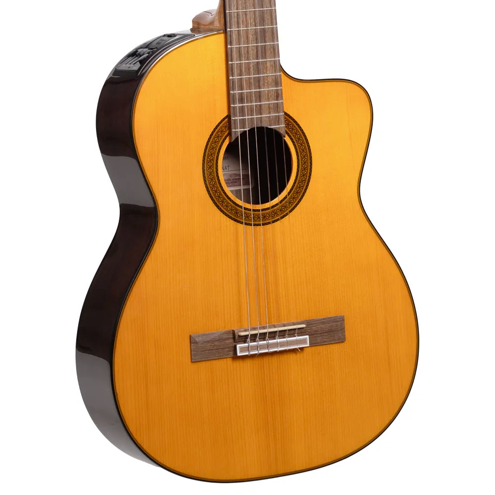 Takamine Gc5Cenat Guitarra Electroacústica Classical Cutaway Natural