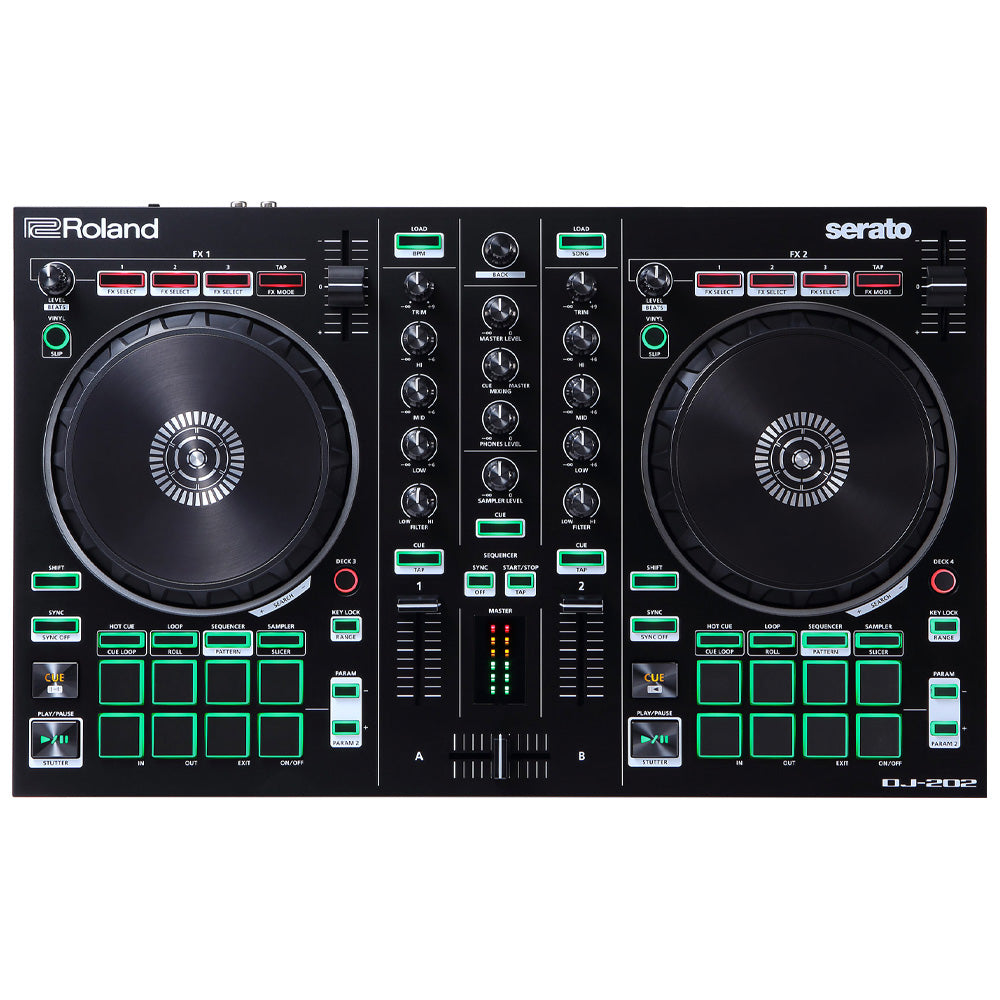 Controlador Dj ROLAND DJ202 Para Serato