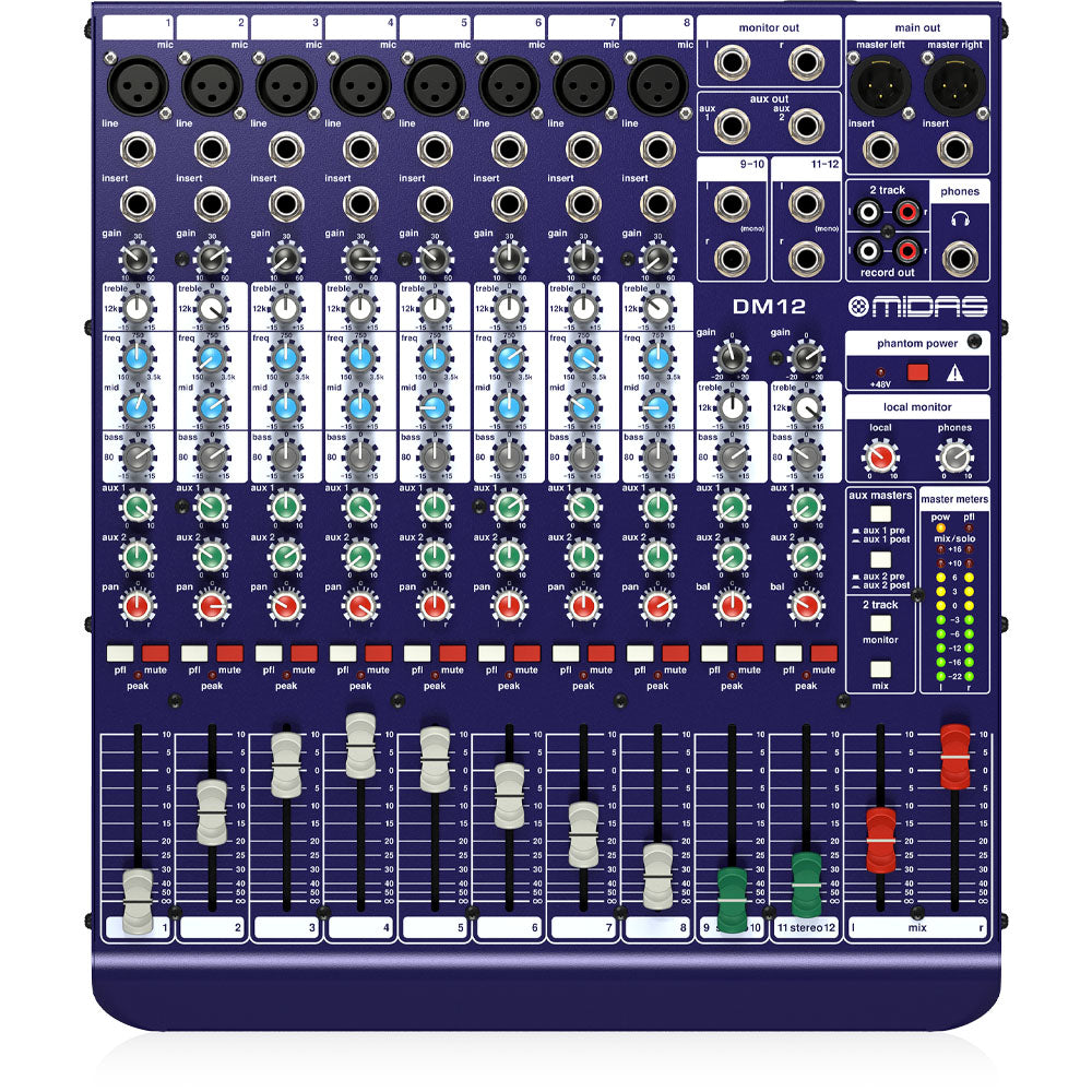 Mezcladora Midas Dm12 DM12