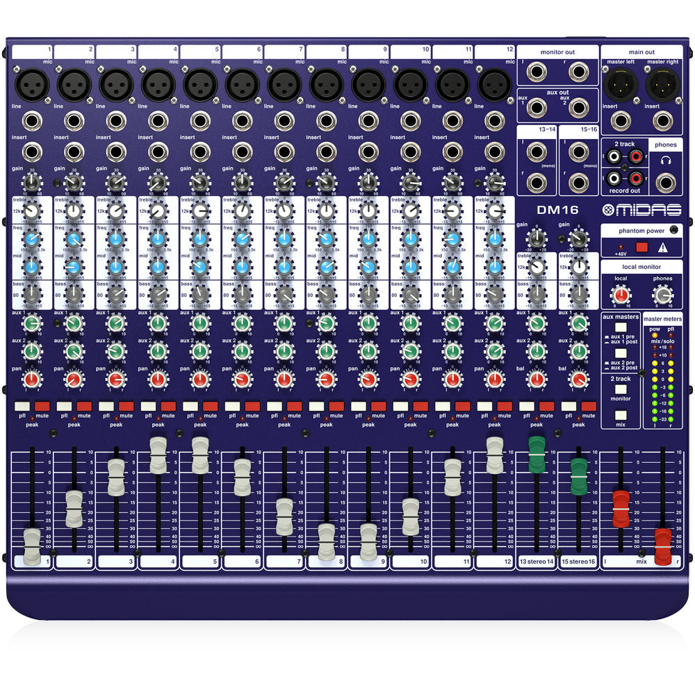 Mezcladora Midas Dm16 DM16