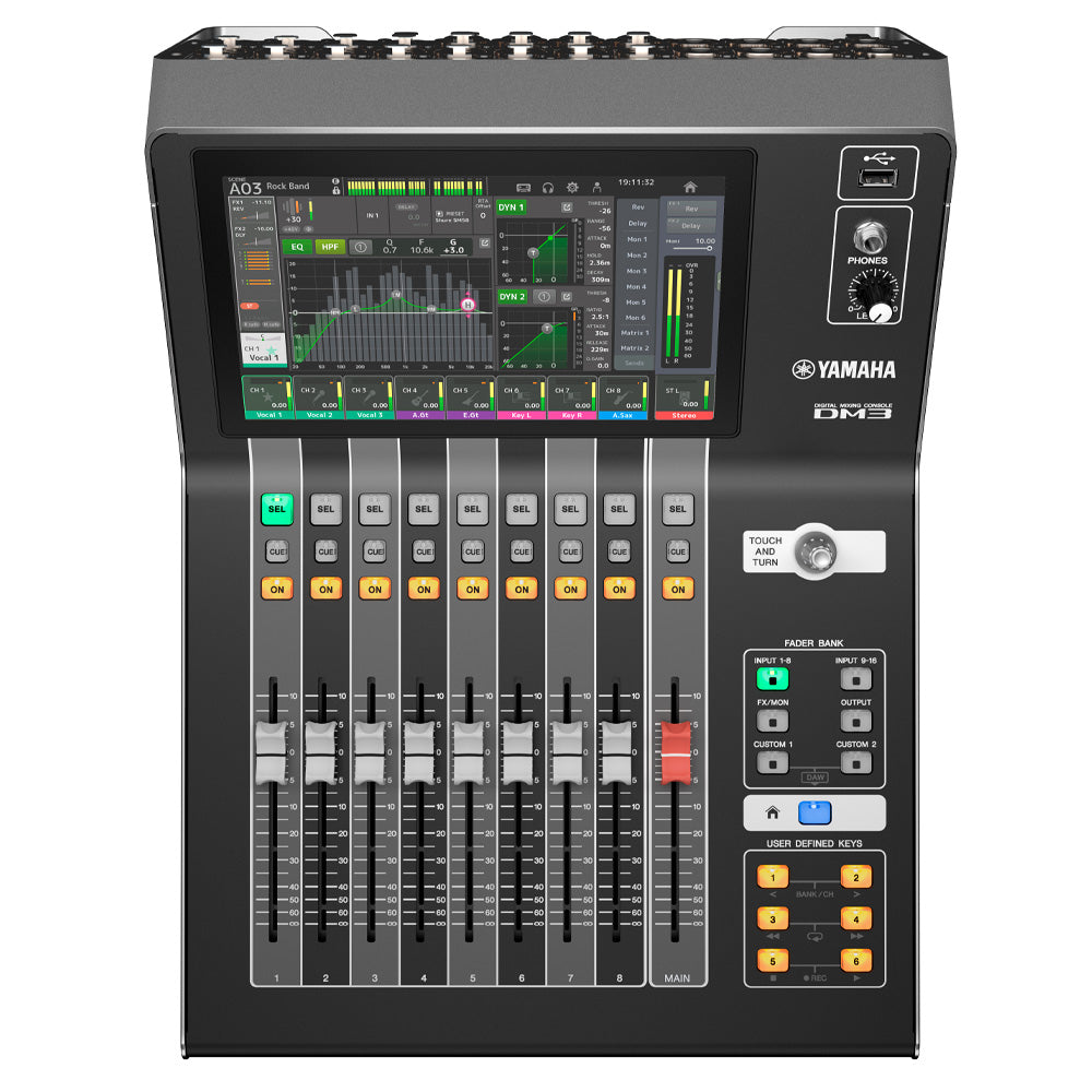 Consola Digital Yamaha Dm3 Con Dante DM3