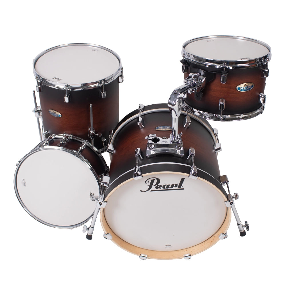 Pearl DMP984PC260 Batería Acústica Sell Pack 4 piezas Jazz Bop 12x18TT 14x14FT 18x14BD(BB) 14x5.5SD TH900I Satin Sahara