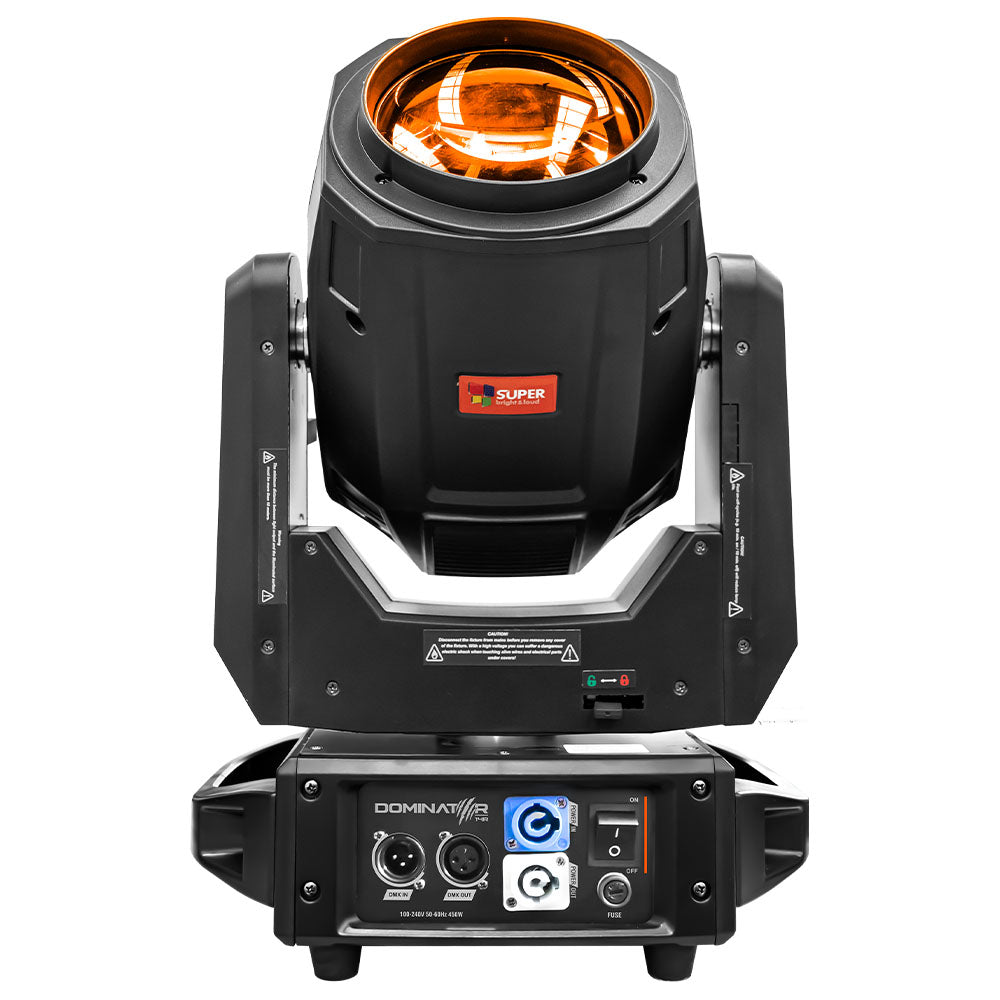 Iluminación Super Brigth Dominator14r Beam De 18 Canales Dmx Con Foco 14r Y 6 DOMINATOR14R con 2 piezas