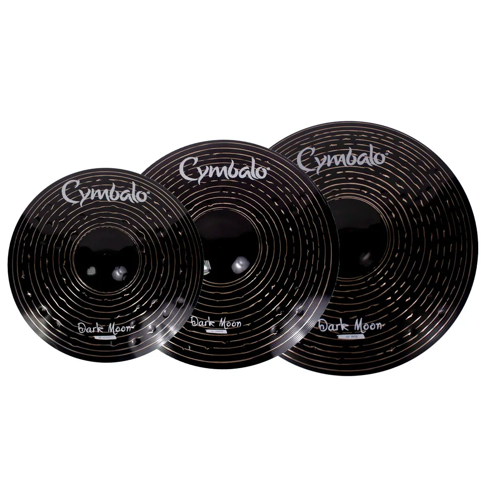 Cymbalo Darkmoon20Set Juego De Platillos Dark Moon Set14Hh+16C+20R+Bag