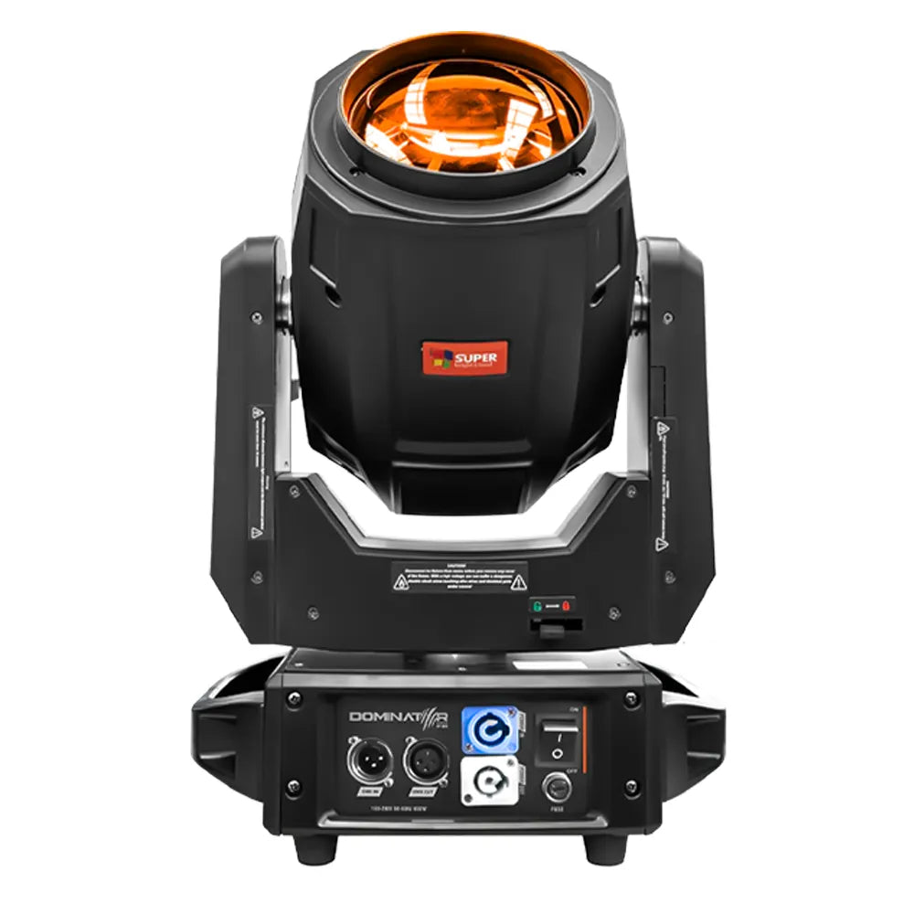 Iluminación Super Brigth Dominator14r Beam De 18 Canales Dmx Con Foco 14r Y 6 DOMINATOR14R con 2 piezas