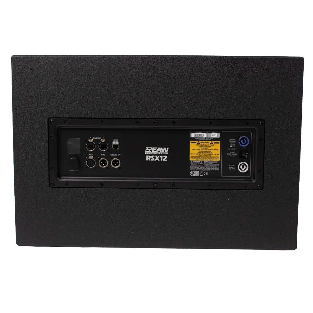 EAW EAWRSX12 Subwoofer Activo Doble De 12" Eaw Black