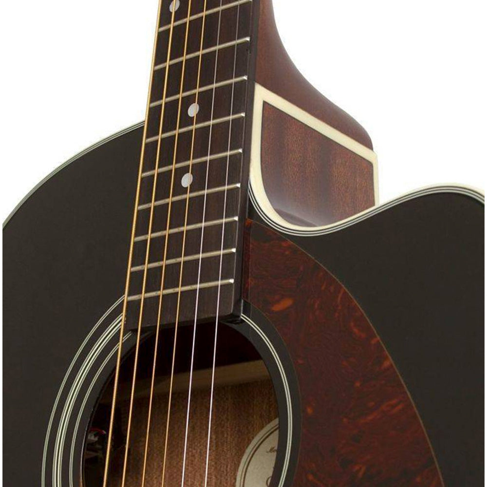 Guitarra Electroacústica Acústica Epiphone Ee21vsch1 J15 Ec Deluxe Fishman Presys Ii Sunburst W/Case EE21VSCH1