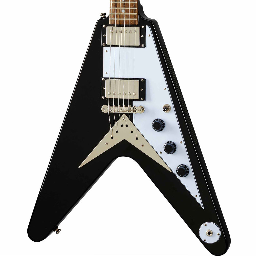 Guitarra Eléctrica Epiphone Eifvebnh1 Flying V Ebony EIFVEBNH1