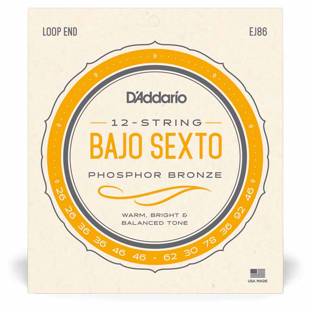 Encordadura Bajos Sexto DADDARIO EJ86